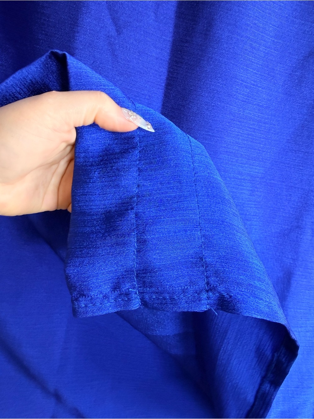 Walmart 84” Royal Blue Blackout Rod Pocket Curtain Panel Pair